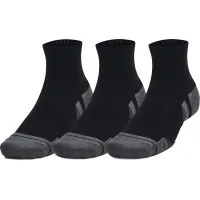 Шкарпетки Under Armour 1379528-001 Performance Cotton 3 пари Qtr чорний MD (196883994243)