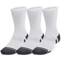Шкарпетки Under Armour 1379512-100 Performance Tech 3 пари Crew білий XL (196883986767)