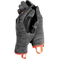 Рукавиці Ortovox Fleece Light Glove Wms black steel blend - L (025.001.1158)