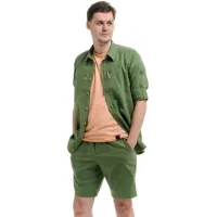 Сорочка Turbat Amazonka Hemp Mns bronze green - S - зелений (012.004.4185)
