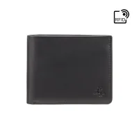 Гаманець Visconti VSL33 TAP-N-GO з RFID Black-Steel Blue (VSL33 BK/ST BL)