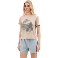 Футболка Turbat Home Wmn light taupe - XS - бежевий (012.004.4966)