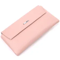 Wallet Karya Made of genuine leather Pink (21358)