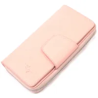 Wallet Karya Made of genuine leather Pink (21158)