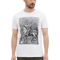 T-shirt Sol's Imperial Knight Death and the Devil white XL (11500102/394XL)