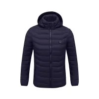 Куртка з підігрівом Thermalli Cimone темно-синій XL (10880244XL)