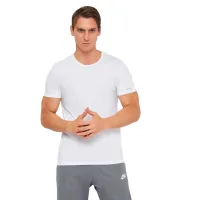 T-shirt Kappa T-shirt Mezza Manica Girocollo K1305 Bianco white L (8052394816080)