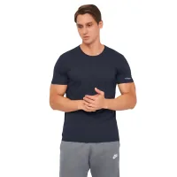 T-shirt Kappa T-shirt Mezza Manica Girocollo K1305 BluNavy dark blue XL (8052394816219)