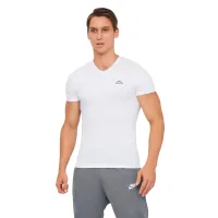 T-shirt Kappa T-shirt Mezza Manica Scollo V K1311 Bianco white M (8052394813911)