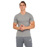 T-shirt Kappa T-shirt Mezza Manica Scollo V K1311 GrigioUnito gray XXL (8052394814048)