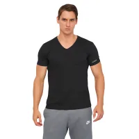 T-shirt Kappa T-shirt Mezza Manica Scollo V K1315 Nero black XL (8052394816318)