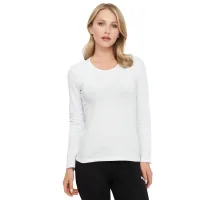 Longsleeve Kappa T-shirt Manica Lunga Girocollo K2601 Bianco white M (8054954012703)