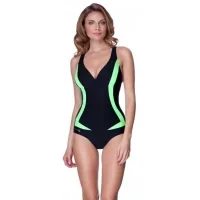 Swimsuit Aqua Speed Greta 351-01 black, light green 46 (5908217655486)