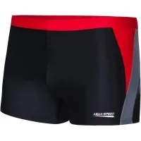 Плавки Aqua Speed Dario 346-16 чорний, червоний, сірий M (5908217662293)