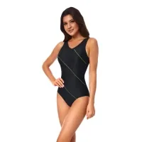 Купальник Aqua Speed Sophie 441-01 чорний, зелений 40 (5908217624482)
