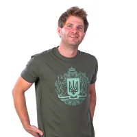 T-shirt Sol's Imperial 190 Coat of arms of Ukraine khaki XXL (11500269/137XXL)