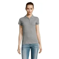 Polo shirt Sol's Passion gray melange S (11338360S)