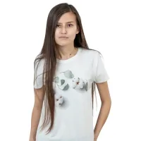 T-shirt Sol's Pioneer Women Cotton Flowers white M (03579102/115M)