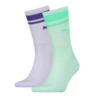 Socks Puma Crew Heritage Stripe Unisex 261058001-004 purple/mint 43-46 (8718824801124)