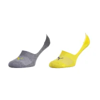 Socks Puma Footie Unisex 2P 141011001-003 gray-yellow 39-42 (8718824799667)