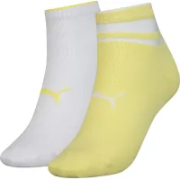 Socks Puma Short Sock Structure Women 2P 103002001-013 yellow, white 39-42 (8718824798981)