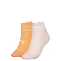 Socks Puma Short Sock Structure Women 2P 103002001-010 peach, pink 39-42 (8718824798929)