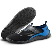 Аквашузи Aqua Speed Aqua Shoe Model 642-27B чорний, сірий, синій 45 (5908217676177)
