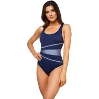 Купальник Aqua Speed Stella Lady 299-41 чорний, блакитний 40 (5908217686633)
