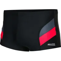 Swim trunks Aqua Speed Aron 338-16 black, red M (5908217671264)