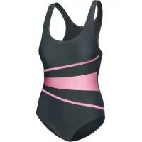 Swimsuit Aqua Speed Stella Lady 299-33 graphite, pink 40 (5905718629633)