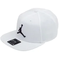 Nike Air Jordan Pro Jumpman Snapback Cap AR2118-101 White, Black Uni MISC (888407200434)