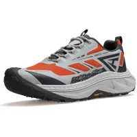 Humtto Men's Trekking Shoes Mount Pro Grey/Orange 45 (360085A-4-45)