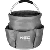 Сумка для інструмента Neo Tools садова, 28x28x27см, до 15кг, 6 кишень, оксфорд 190г/м², сірий (15-963)