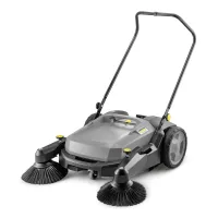 Sweeper Karcher KM 70/20 C 2SB, professional, manual, grip 98 cm, container 45 l, 22 kg (1.517-131.0)