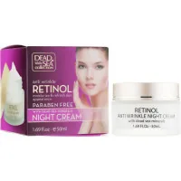 Dead Sea Collection night anti-wrinkle face cream with retinol 50 ml (830668008601)