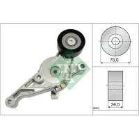 Belt tensioner with roller INA 534 0151 10
