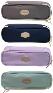 Pencil case "SAFARI" /26742S/ 1 compartment, 21.5x6x9.5cm, mix (1/24/144)