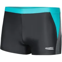 Плавки Aqua Speed Dario 346-32 темно-сірий, бірюзовий S (5908217662262)