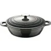 Сотейник Bergner Excalibur з кришкою 24 см Grey (BG-36103-GY)