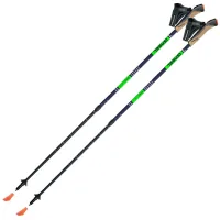 Nordic Walking Poles Gabel Stretch Carbon Lime (7008352640000) (DAS303675)