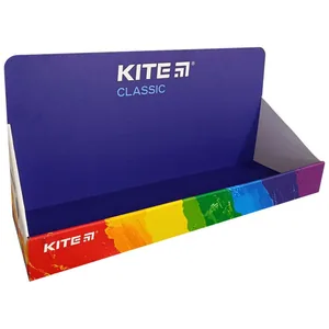 Дисплей для для канцтоварів "Kite" /68536/ картонний настільний Classic, 25х50х15 см