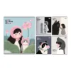 Зошит Yes My mood is a cat А5 12 аркушів коса лінія (768607)