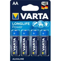 Батарейка Varta AA LONGLIFE Power LR6 * 4 (04906121414)