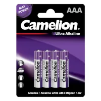 Camelion AAA LR03 Ultra Alkaline battery * 4 (LR03-BP4UT)