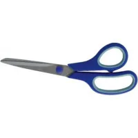 Buromax scissors 215mm, rubber inserts (BM.4503)