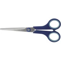 Buromax scissors 170 mm, rubber inserts (BM.4504)