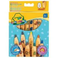 Colored pencils Crayola Mini Kids My first pencils, 8 pcs (3678)