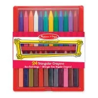 Colored pencils Melissa&Doug Small polymer 24 colors (MD4136)
