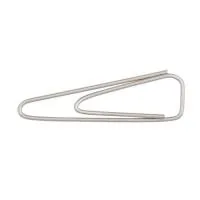 Paper clips Buromax 31mm, nickel-plated, 100pcs (BM.5019)