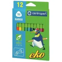Felt-tip pens Centropen 2560 EKO (with food dyes) 12 colors (2560/12)